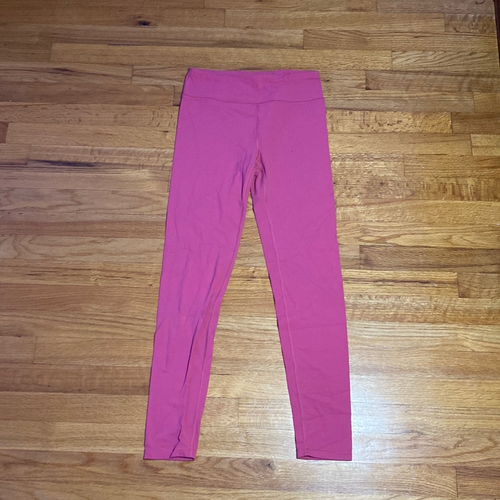Athleta girl powervita chit chat leggings in hot pink
